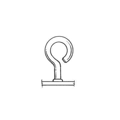 No Thread Eye Bolt Weld Studs
